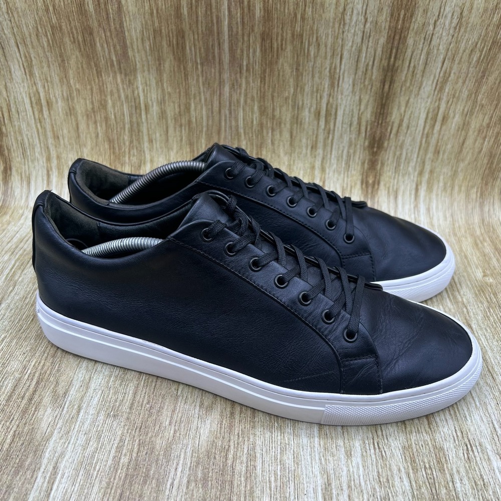Thursday Boot Company Premier Men's Size 12 Black White Leather Minimalist